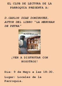 "La menorah de Petra" de Carlos Díaz Domínguez en Parroquia Ntra. Sra. de Lluc