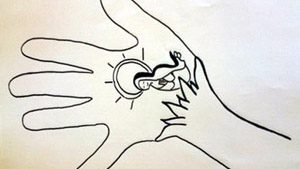 Manualidad en catequesis Ofrenda a la Virgen 1